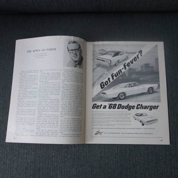 Vintage Kings vs Seals Sports Arena Nov 22 1967 Program - Picture 5 of 14